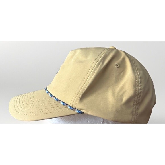 Poncho Quail Hat Made For The Outdoors Snapback Yellow/Tan Rope - Picture 2 of 8